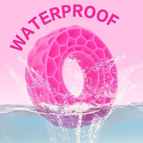 حشوات مطاط السيليكون فائقة النعومة من MEUS RACING لإطارات 62-66 مم 1.0 بوصة (أحمر وردي) in Kuwait