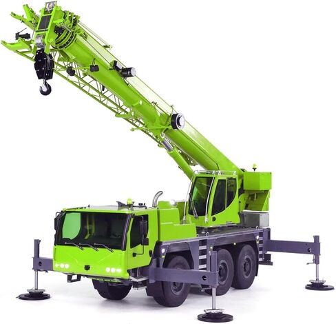 TOUCAN RC HOBBY 1/14 D1050 Metal Radio Control Hoist RC Hydraulic Mobile Crane Truck All Terrain Vehicle 3Axles Engineering Vehicle in Saudi Arabia