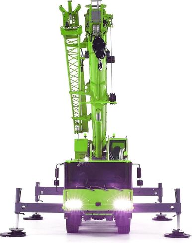 TOUCAN RC HOBBY 1/14 D1050 Metal Radio Control Hoist RC Hydraulic Mobile Crane Truck All Terrain Vehicle 3Axles Engineering Vehicle in Saudi Arabia