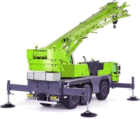 TOUCAN RC HOBBY 1/14 D1050 Metal Radio Control Hoist RC Hydraulic Mobile Crane Truck All Terrain Vehicle 3Axles Engineering Vehicle in Saudi Arabia