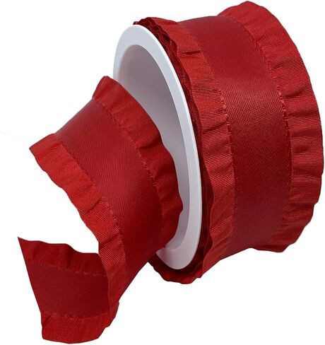 شريط موريكس مزدوج الكشكشة، 7/8 بوصة × 16.5 ياردة، أبيض (96505/15-601) in Kuwait