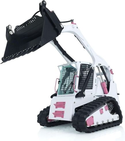 TOUCAN RC HOBBY 1/14 LESU Aoue-LT5 Tracked Skid-Steer RC Hydraulic Loader RTR Rotating LED Light for Ages 14+ in Kuwait