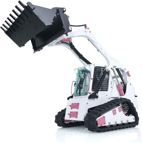 TOUCAN RC HOBBY 1/14 LESU Aoue-LT5 Tracked Skid-Steer RC Hydraulic Loader RTR Rotating LED Light for Ages 14+ in Kuwait