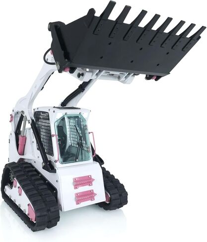 TOUCAN RC HOBBY 1/14 LESU Aoue-LT5 Tracked Skid-Steer RC Hydraulic Loader RTR Rotating LED Light for Ages 14+ in Kuwait