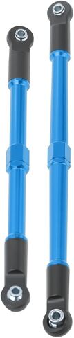 7075 Aluminum Tie Links Push Rods Set Upgrade Parts for Traxxas 1/10 E-Revo 2.0 Summit,Replace#5319X #5338R(Blue) in Kuwait