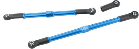 7075 Aluminum Tie Links Push Rods Set Upgrade Parts for Traxxas 1/10 E-Revo 2.0 Summit,Replace#5319X #5338R(Blue) in Kuwait