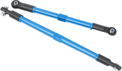 7075 Aluminum Tie Links Push Rods Set Upgrade Parts for Traxxas 1/10 E-Revo 2.0 Summit,Replace#5319X #5338R(Blue) in Kuwait