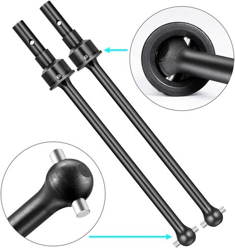 2Pcs Steel Front Rear for CVD Shaft for E-Revo 2.0 86086-4 1/10 RC Car Upgrade Parts in Kuwait