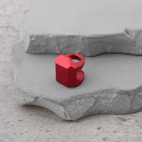 4 قطع من eMagTech غطاء حماية للسيارة من سبائك الألومنيوم المقاوم للصدمات متوافق مع ARRMA Granite Typhon Grom، أحمر in Kuwait