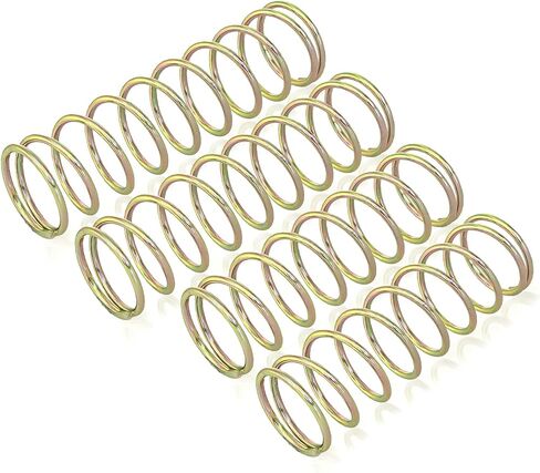 4PCS Shock Absorbers Spring for ARRMA1/8 Outcast Kraton Notorious 6S 1/7 Fireteam Big Rock, 2.0mm Steel Shock Spring Absorption Replace ARA330780 ARA330782,Front 80mm / Rear 90mm (Gold) in Saudi Arabia