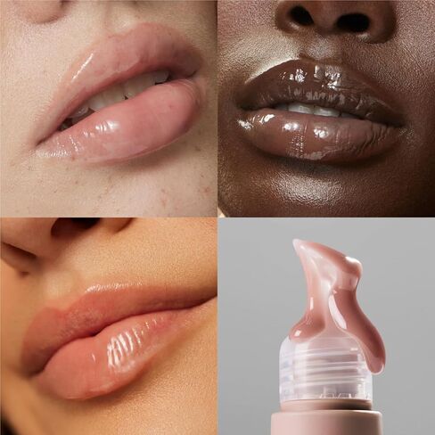 The Outset Lip Oasis Glossy Treatment | Skincare Essentials | Vegan | Gluten Free | Clean Beauty | Unisex for All Skin Types | Dune | 0.3 oz in Kuwait