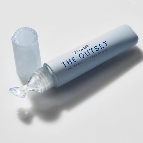 The Outset Lip Oasis Glossy Treatment | Skincare Essentials | Vegan | Gluten Free | Clean Beauty | Unisex for All Skin Types | Dune | 0.3 oz in Kuwait