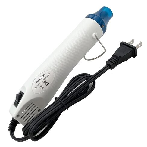 مسدس حراري صغير، أداة مسدس هواء ساخن محمولة للحرف اليدوية، مسدس انكماش حراري لراتنجات الإيبوكسي، والنقش، وتقليص التغليف، وإزالة الطلاء الجاف (أسود) in Kuwait