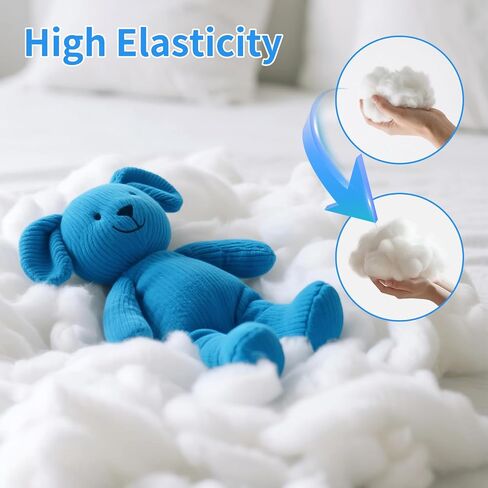Daylendar Polyester Fiberfill Stuffing 250g/8.8oz - Ultra-Soft & Fluffy Premium Polyfill Stuffing for Stuffed Animals,Crochet Stuffing, DIY Crafts - High Resilience Recyclable in Saudi Arabia
