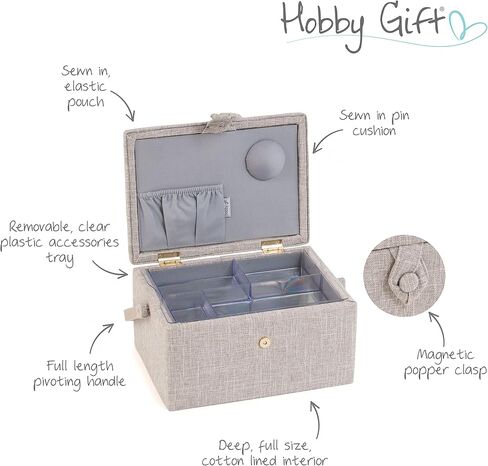 Hobby Gift Medium Sewing Box Organiser in Saudi Arabia