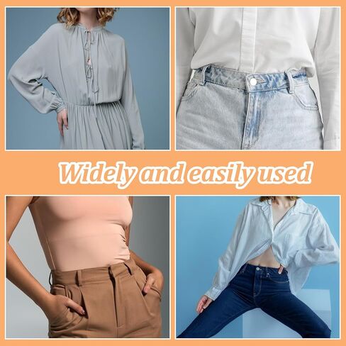10 مجموعات من أدوات شد خصر البنطلون من Teaaha، مشبك شد أزرار الجينز المرنة للجينز الفضفاض، مشابك حزام الخصر القابلة للتعديل والقابلة لإعادة الاستخدام للنساء والرجال (أسود) in Kuwait