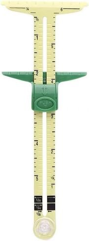 5-in-1 Measuring Sewing Tool, T-Shaped Sliding Gauge Ruler Fabric Quilting Ruler for Beginner Work in Saudi Arabia