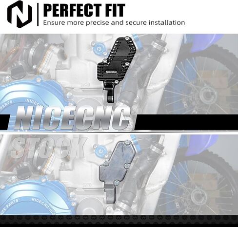 NICECNC Dirt Bike Cylinder Power Válvula Guard Compatible with Yamaha YZ250 1999-2024 YZ250X 2016 2017 2018 2019 2020 2021 2022 2023 in Saudi Arabia