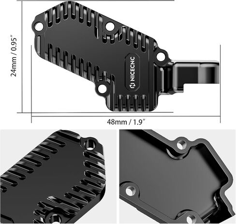 NICECNC Dirt Bike Cylinder Power Válvula Guard Compatible with Yamaha YZ250 1999-2024 YZ250X 2016 2017 2018 2019 2020 2021 2022 2023 in Saudi Arabia