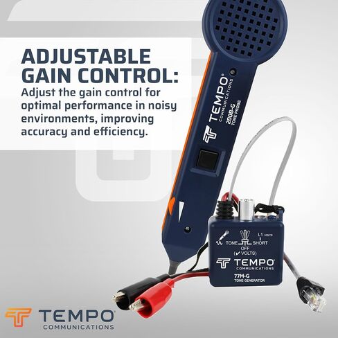 TEMPO 601K-G Premium Tone Generator and Probe Kit | Professional Wire and Cable Tracer Kit (2023 Model) in Saudi Arabia