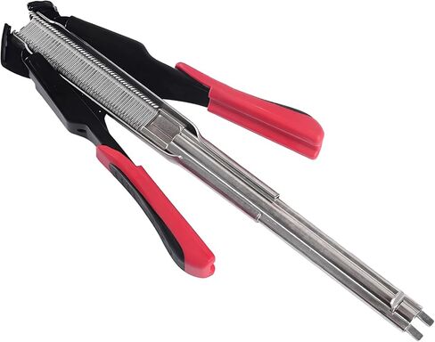 Generic 8.3 in C-Clip Pliers Stapler Gun, Iron & Steel Build, Manual Staple Tool in Saudi Arabia