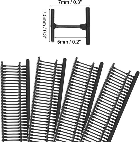 uxcell 10000pcs Standard Tagging Gun Fasteners 20mm Tagging Barbs Pins Nylon Tag for Price Tagging Gun, Clothing Tags Gun Attachments for Garment Bag Fabric, White in Saudi Arabia