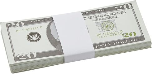 Juvale 900-Pack Money Bands for Cash, Blank Self-Adhesive Currency Straps, Bill Wrappers (White, 7.8x1.2 In) in Kuwait