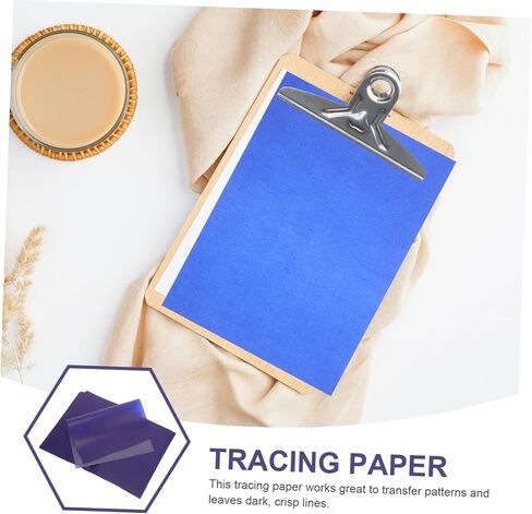 SEWACC 50sheets Carbon Transfer Copy Paper Graphite Copy Papers for Tracing and Copying in Saudi Arabia
