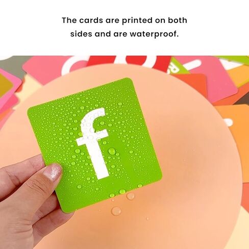 60-Pack Educational Learning Cards - 3.5 x 3.5in Alphabet, Shapes, Colors & Number Flashcards for Early Learning in Saudi Arabia