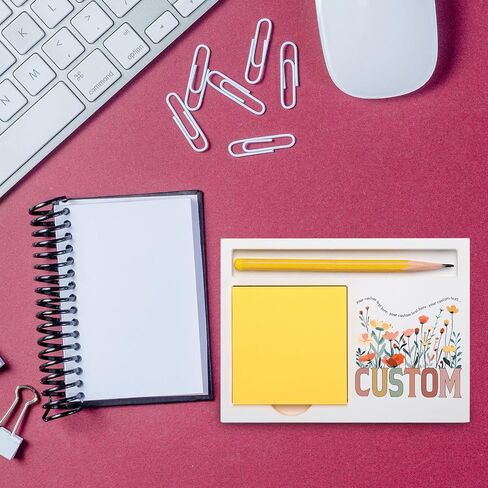 Vivopisew Instructional Design Customizer, Thank You Gifts for Customizer Teacher, Planning Planner Gifts, Wedding Travel Planners, Wooden Self-Stick Note Pad Holders VN145 in Saudi Arabia