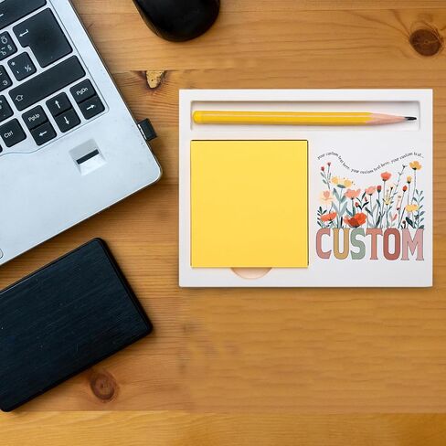 Vivopisew Instructional Design Customizer, Thank You Gifts for Customizer Teacher, Planning Planner Gifts, Wedding Travel Planners, Wooden Self-Stick Note Pad Holders VN145 in Saudi Arabia