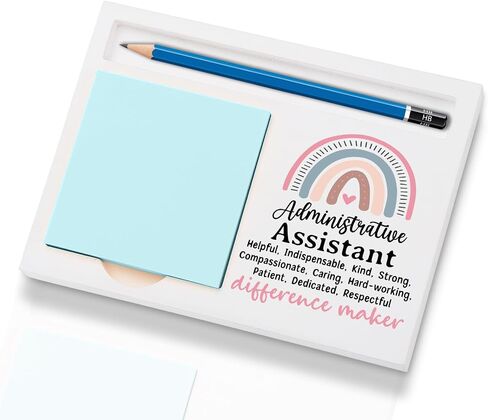 Paraprofessional Office Supplies Sticky Note Holder Decor, Paraprofessional Thank You Appreciation Gifts for Women Self-Stick Note Pad Holders W2B22 in Saudi Arabia