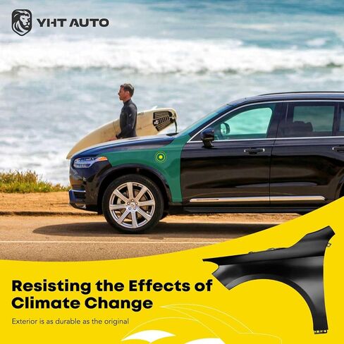 YHTAUTO Front Right Passenger Side Fender Primed Aluminum Compatible with Mercedes-Benz CLA250 CLA45 AMG 2014 2015 2016 2017 2018 2019 in Saudi Arabia