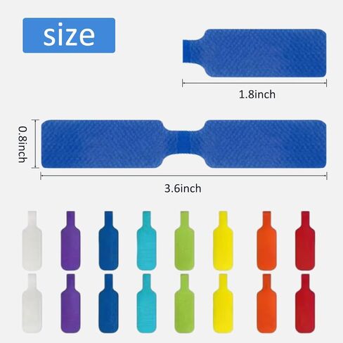 Cable Labels – 48-Pack Writable Multicolor Cord and Wire Labels with Reusable Hook and Loop Closure for Cable Management and Identification (1.78 x 0.79 inch) in Saudi Arabia