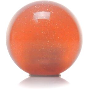 American Shifter 43957 Orange Metal Flake Shift Knob with 16mm x 1.5 Insert (White Abstract Turtle) in Kuwait