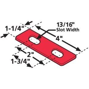 Specialty Products Company 35011 1/16" Air Leaf Adjusting Tandem Shim for Peterbilt, (Pack of 6) in Saudi Arabia