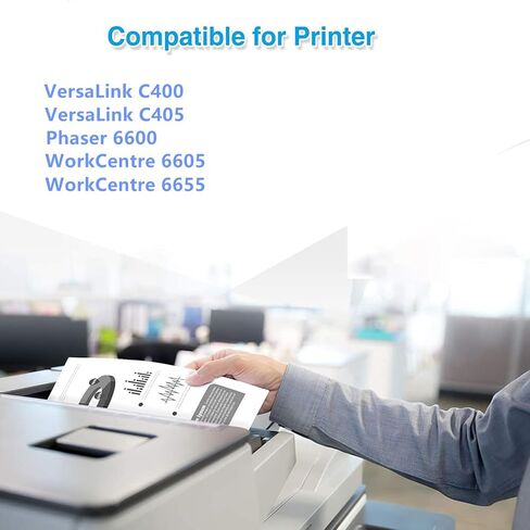 مجموعة صيانة وحدة حزام النقل 108R01122 (تتضمن أسطوانة نقل متحيزة، وأسطوانة تغذية وحزام نقل) بديلة لـ Xerox VersaLink C400 C405 WorkCentre 6605 6655 6655i Phaser 6600 in Kuwait