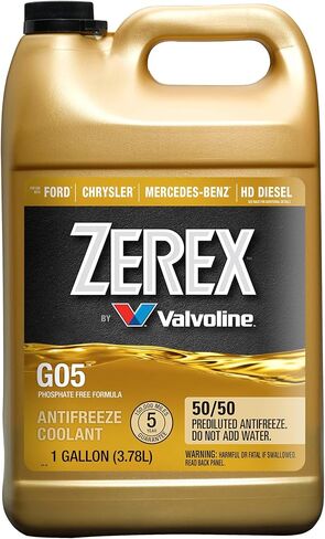 Zerex G05 Phosphate Free 50/50 Ready-to-Use Antifreeze/Coolant 1 GA in Saudi Arabia