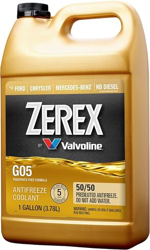 Zerex G05 Phosphate Free 50/50 Ready-to-Use Antifreeze/Coolant 1 GA in Saudi Arabia