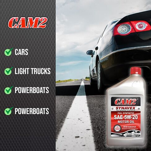 CAM2 SYNAVEX 5W-20 SP/GF-6A FULL SYNTHETIC ENGINE OIL - 1 Quart in Saudi Arabia