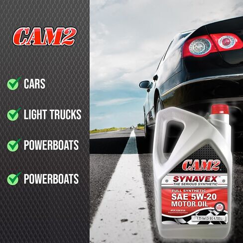 CAM2 SYNAVEX 5W-20 SP/GF-6A FULL SYNTHETIC ENGINE OIL - 1 Quart in Saudi Arabia