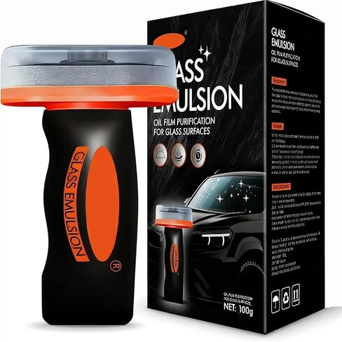 Q4 Glass Cleaner, Q4 Window Cleaner, Q4 Glass Guard, Automotive Oil Film Cleaning Brush for Car Windows, Car Handle Oil Film Cleaning Brush (1) in Saudi Arabia
