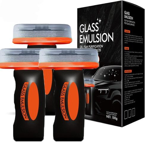 Q4 Glass Cleaner, Q4 Window Cleaner, Q4 Glass Guard, Automotive Oil Film Cleaning Brush for Car Windows, Car Handle Oil Film Cleaning Brush (1) in Saudi Arabia