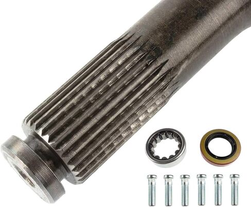 TEN Factory MG27104، مجموعة عمود محور المحرك بنمط بولت لـ GM 8.5، 28 تفاصيل اليسار واليمين - يناسب شيفروليه/جي إم سي K10، K1500، V10، يستبدل 14039547، 92-25184، AXG14039547، PA5384 in Kuwait