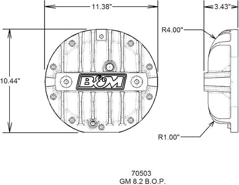 B&M 70503 الغطاء التفاضلي لجنرال موتورز in Kuwait