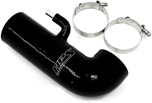خرطوم دخول الهواء من السيليكون الأسود HPS 57-1231-BLK-2 (أنبوب الصوت بعد حذف MAF) in Kuwait