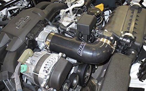 خرطوم دخول الهواء من السيليكون الأسود HPS 57-1231-BLK-2 (أنبوب الصوت بعد حذف MAF) in Kuwait