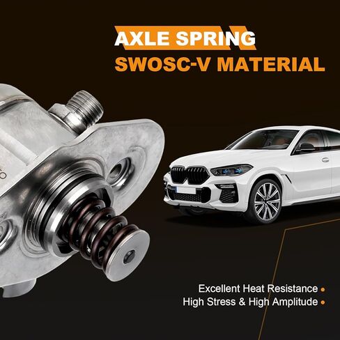 مضخة وقود عالية الضغط OTO-K متوافقة مع BMW 320i/328i GT/528i xDrive X3 428i xDrive 428i xDrive Gran Coupe X1 228i xDrive X4 Z4 2012-2018 L4 2.0L، يستبدل #13518604229 13517640055 in Kuwait