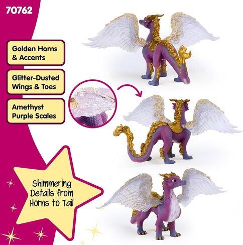 schleich 70762 BAYALA Schleich Star Dragon Figurine - Mythical Dragon with Wings and Scales for Boys and Girls - Gift for Kids Age 5+ in Kuwait