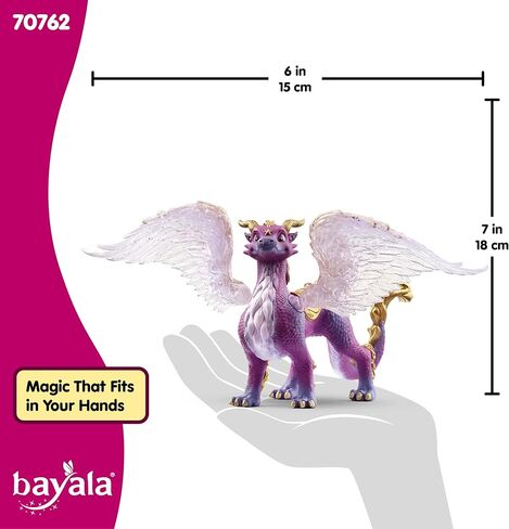 schleich 70762 BAYALA Schleich Star Dragon Figurine - Mythical Dragon with Wings and Scales for Boys and Girls - Gift for Kids Age 5+ in Kuwait